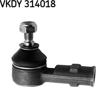 SKF VKDY 314018 - Stūres šķērsstiepņa uzgalis autospares.lv