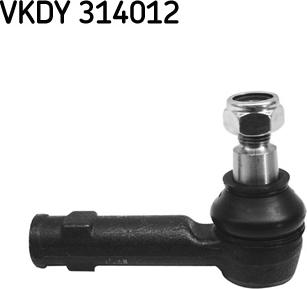 SKF VKDY 314012 - Stūres šķērsstiepņa uzgalis autospares.lv