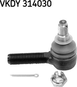 SKF VKDY 314030 - Наконечник рулевой тяги, шарнир www.autospares.lv