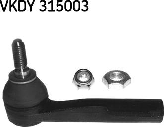 SKF VKDY 315003 - Stūres šķērsstiepņa uzgalis autospares.lv