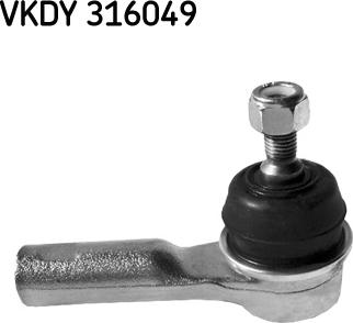 SKF VKDY 316049 - Stūres šķērsstiepņa uzgalis www.autospares.lv