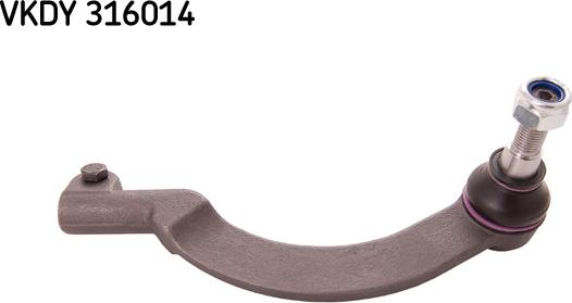 SKF VKDY 316014 - Tie Rod End www.autospares.lv