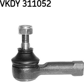 SKF VKDY 311052 - Stūres šķērsstiepņa uzgalis autospares.lv