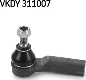 SKF VKDY 311007 - Stūres šķērsstiepņa uzgalis autospares.lv