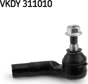 SKF VKDY 311010 - Tie Rod End www.autospares.lv