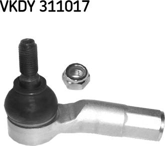 SKF VKDY 311017 - Stūres šķērsstiepņa uzgalis www.autospares.lv