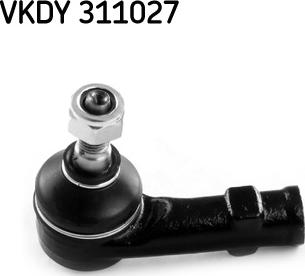 SKF VKDY 311027 - Stūres šķērsstiepņa uzgalis autospares.lv