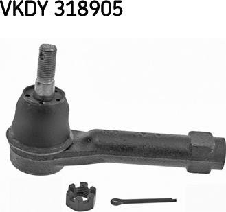 SKF VKDY 318905 - Stūres šķērsstiepņa uzgalis autospares.lv