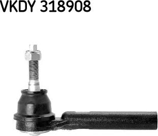 SKF VKDY 318908 - Stūres šķērsstiepņa uzgalis www.autospares.lv