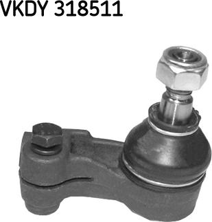 SKF VKDY 318511 - Tie Rod End www.autospares.lv