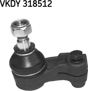 SKF VKDY 318512 - Tie Rod End www.autospares.lv