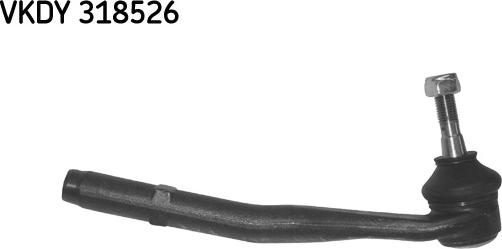 SKF VKDY 318526 - Tie Rod End www.autospares.lv