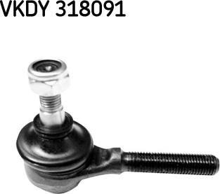 SKF VKDY 318091 - Stūres šķērsstiepņa uzgalis www.autospares.lv