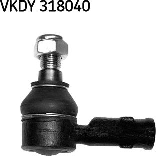 SKF VKDY 318040 - Tie Rod End www.autospares.lv