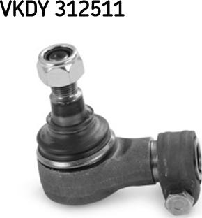 SKF VKDY 312511 - Stūres šķērsstiepņa uzgalis www.autospares.lv