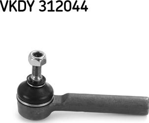 SKF VKDY 312044 - Наконечник рулевой тяги, шарнир www.autospares.lv