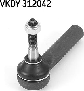 SKF VKDY 312042 - Stūres šķērsstiepņa uzgalis www.autospares.lv