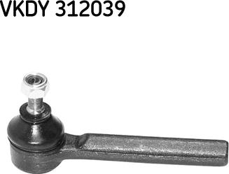 SKF VKDY 312039 - Stūres šķērsstiepņa uzgalis www.autospares.lv