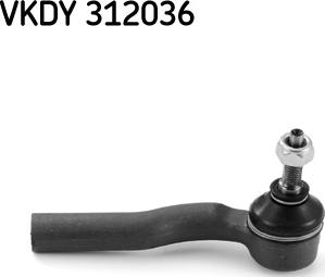 SKF VKDY 312036 - Stūres šķērsstiepņa uzgalis www.autospares.lv