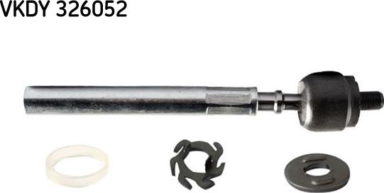 SKF VKDY 326052 - Aksiālais šarnīrs, Stūres šķērsstiepnis autospares.lv