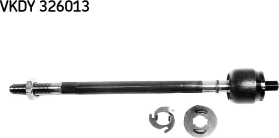 SKF VKDY 326013 - Aksiālais šarnīrs, Stūres šķērsstiepnis autospares.lv