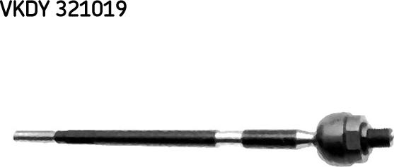 SKF VKDY 321019 - Inner Tie Rod, Axle Joint www.autospares.lv