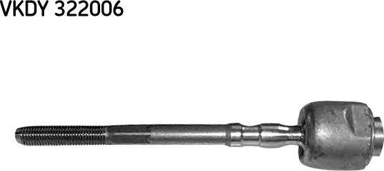 SKF VKDY 322006 - Inner Tie Rod, Axle Joint www.autospares.lv