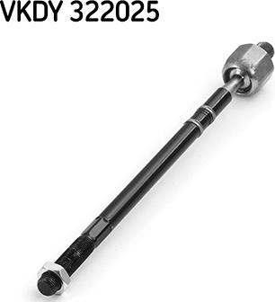 SKF VKDY 322025 - Aksiālais šarnīrs, Stūres šķērsstiepnis www.autospares.lv