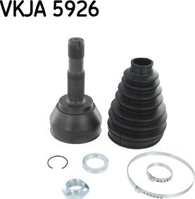 SKF VKJA 5926 - Šarnīru komplekts, Piedziņas vārpsta autospares.lv