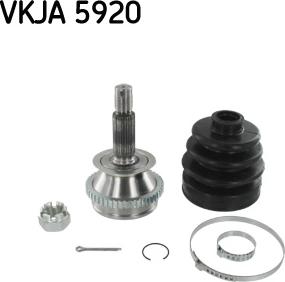 SKF VKJA 5920 - Šarnīru komplekts, Piedziņas vārpsta www.autospares.lv