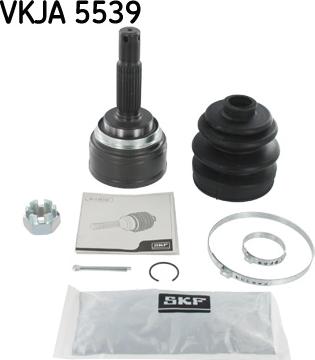 SKF VKJA 5539 - Šarnīru komplekts, Piedziņas vārpsta www.autospares.lv