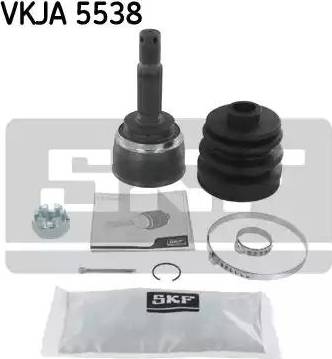 SKF VKJA 5538 - Šarnīru komplekts, Piedziņas vārpsta www.autospares.lv