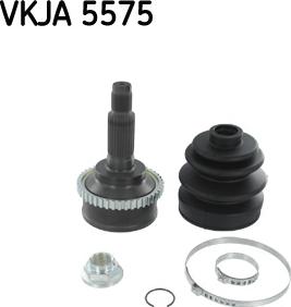 SKF VKJA 5575 - Šarnīru komplekts, Piedziņas vārpsta www.autospares.lv