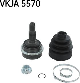 SKF VKJA 5570 - Šarnīru komplekts, Piedziņas vārpsta www.autospares.lv