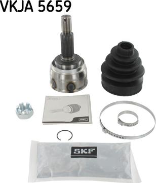 SKF VKJA 5659 - Šarnīru komplekts, Piedziņas vārpsta www.autospares.lv