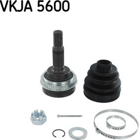 SKF VKJA 5600 - Šarnīru komplekts, Piedziņas vārpsta autospares.lv