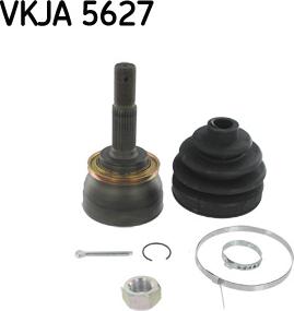 SKF VKJA 5627 - Šarnīru komplekts, Piedziņas vārpsta www.autospares.lv