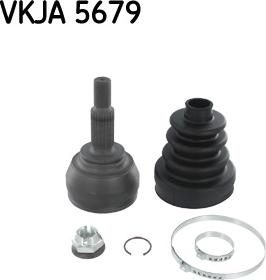 SKF VKJA 5679 - Šarnīru komplekts, Piedziņas vārpsta www.autospares.lv