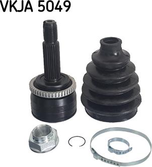 SKF VKJA 5049 - Šarnīru komplekts, Piedziņas vārpsta www.autospares.lv