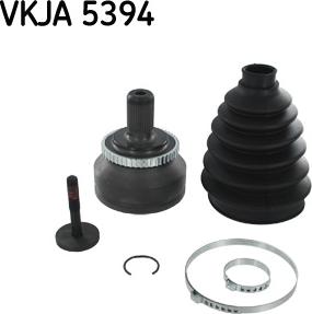 SKF VKJA 5394 - Šarnīru komplekts, Piedziņas vārpsta www.autospares.lv