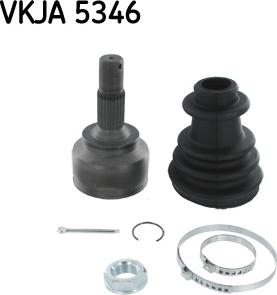 SKF VKJA 5346 - Šarnīru komplekts, Piedziņas vārpsta www.autospares.lv