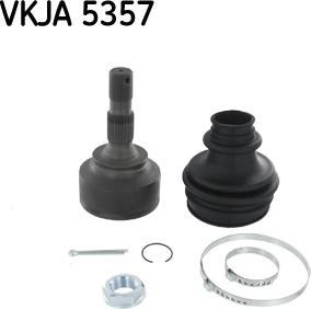 SKF VKJA 5357 - Šarnīru komplekts, Piedziņas vārpsta www.autospares.lv