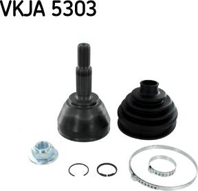 SKF VKJA 5303 - Šarnīru komplekts, Piedziņas vārpsta www.autospares.lv