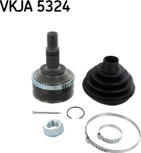 SKF VKJA 5324 - Šarnīru komplekts, Piedziņas vārpsta www.autospares.lv