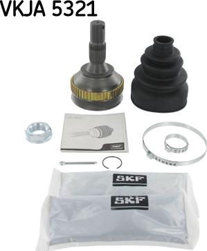 SKF VKJA 5321 - Šarnīru komplekts, Piedziņas vārpsta www.autospares.lv