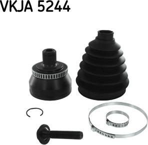 SKF VKJA 5244 - Шарнирный комплект, ШРУС, приводной вал www.autospares.lv