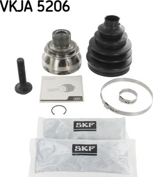 SKF VKJA 5206 - Joint Kit, drive shaft www.autospares.lv