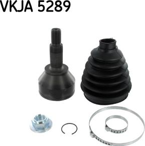 SKF VKJA 5289 - Šarnīru komplekts, Piedziņas vārpsta www.autospares.lv