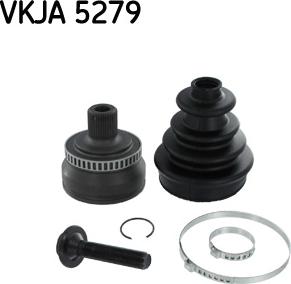 SKF VKJA 5279 - Šarnīru komplekts, Piedziņas vārpsta autospares.lv