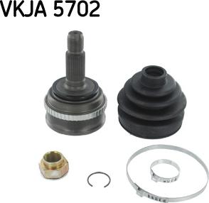 SKF VKJA 5702 - Šarnīru komplekts, Piedziņas vārpsta www.autospares.lv